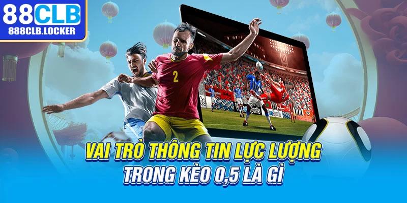 Vai trò thông tin lực lượng trong kèo 0,5 là gì